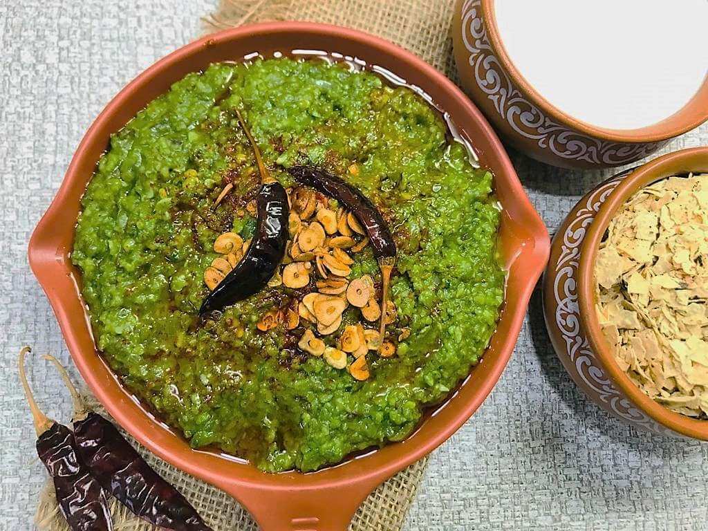 Lasooni Palak Khichadi